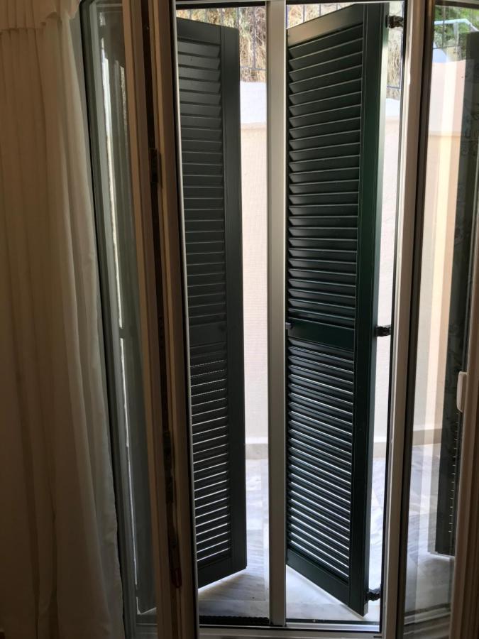 Schönes Familienappartement in Pelekas, Corfu mit Meerblick Exterior foto