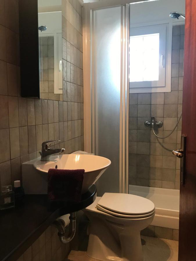 Schönes Familienappartement in Pelekas, Corfu mit Meerblick Exterior foto
