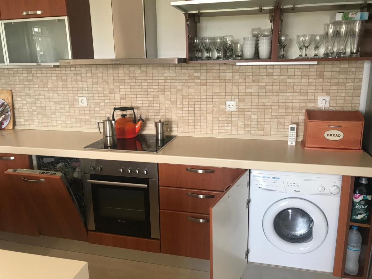 Schönes Familienappartement in Pelekas, Corfu mit Meerblick Exterior foto
