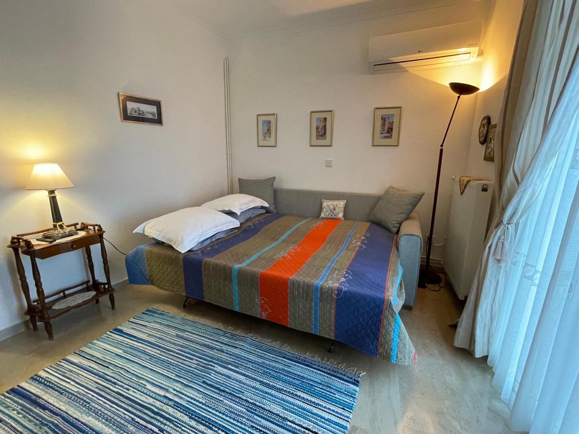 Schönes Familienappartement in Pelekas, Corfu mit Meerblick Exterior foto